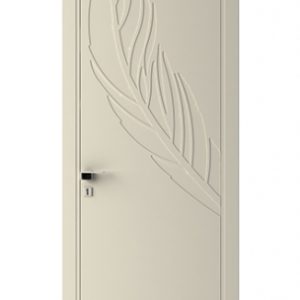 CL-01 White 2 Panels Shaker White Internal Door